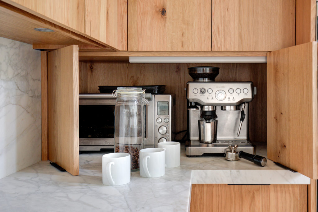 cabinet for coffee maker