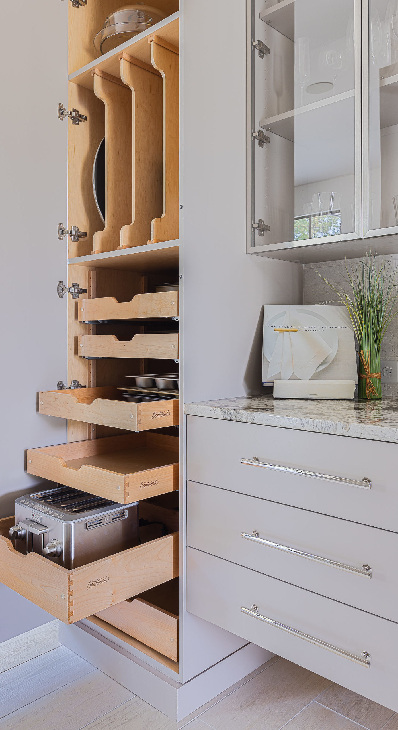 An Organized Tall Pantry