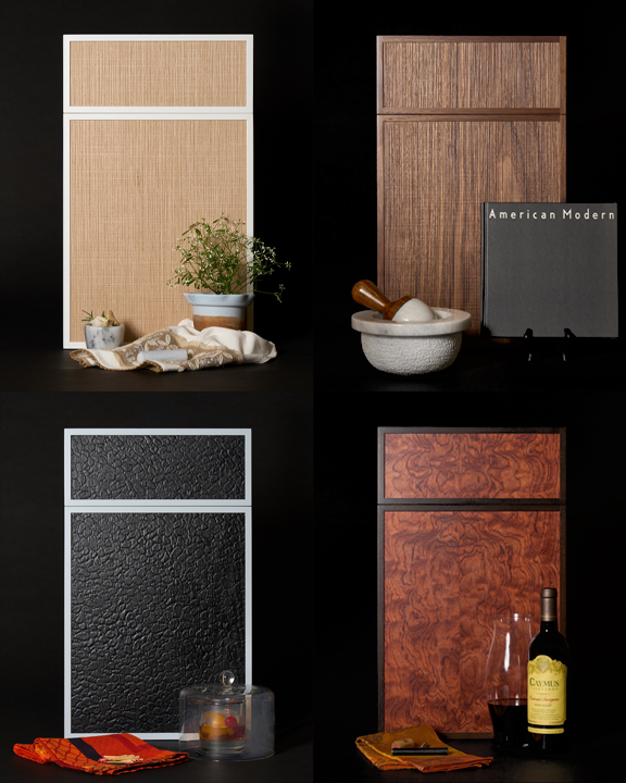 A grid of four Integra style cabinet doors